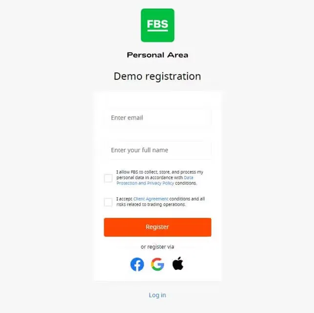 fbs log in